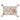 Dekorativer Kissenbezug 60x40cm mit Quasten und Blumenmuster - Chic Antique