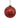 Weihnachtskugel Rot/Gold 8 cm - Mehrere Varianten - 2Have