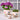 Skjuler med blomstermotiv - Flere størrelser