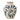 Heikki Vase aus blauem Steinzeug – Bloomingville