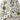 Plaid i bomuld med blomster motiv