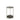 Runder Beistelltisch mit Ablage in Antikmessing - Chic Antique
