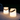 LED lampe med bærestrop