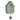 Wanduhr Modern Cuckoo Metallic Jungle Green - Karlsson