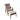 Blokhus plus Sessel mit Hocker - Nordic C (AUSSTELLUNGSMODELL)