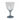 Champagner-Bier-Weinglas Blau