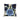 Kissenbezug Samt - Blue Garden